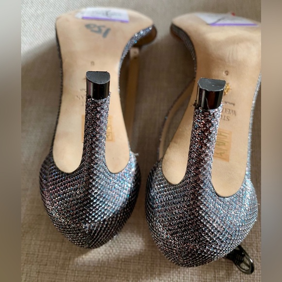 Stuart Weitzman Nunaked Straight Strap Sandal
Gunmetal - Picture 10 of 11